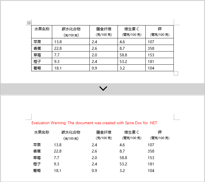 c# 添加、修改和移除 word 表格边框