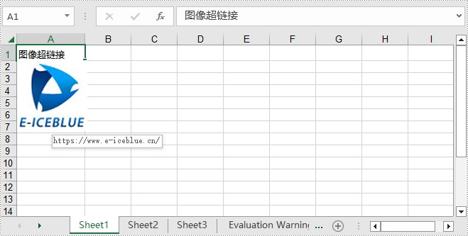 c   向 excel 添加超链接