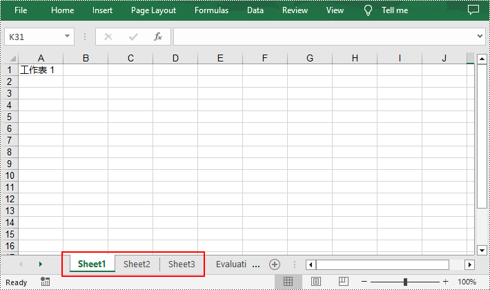 python 在 excel 中添加工作表