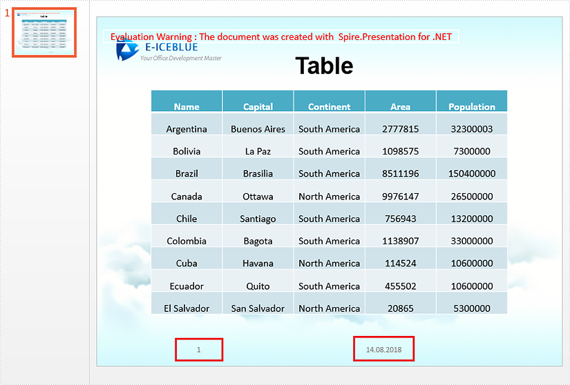 c# 重置 powerpoint 日期和编号的位置